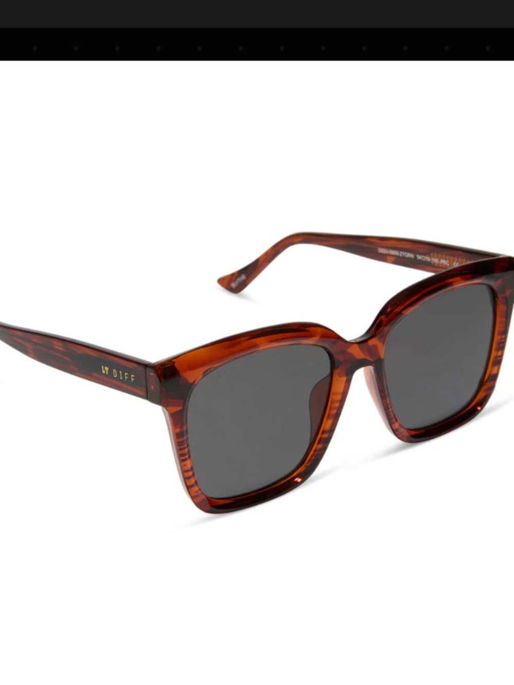 Diff Eyewear - Blythe Sunglasses - Mahogany Tortoise
